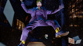 Detrás de esta espectacular foto del Joker <i>solo</i> hay ingenio: se hizo con objetos de una casa cualquiera